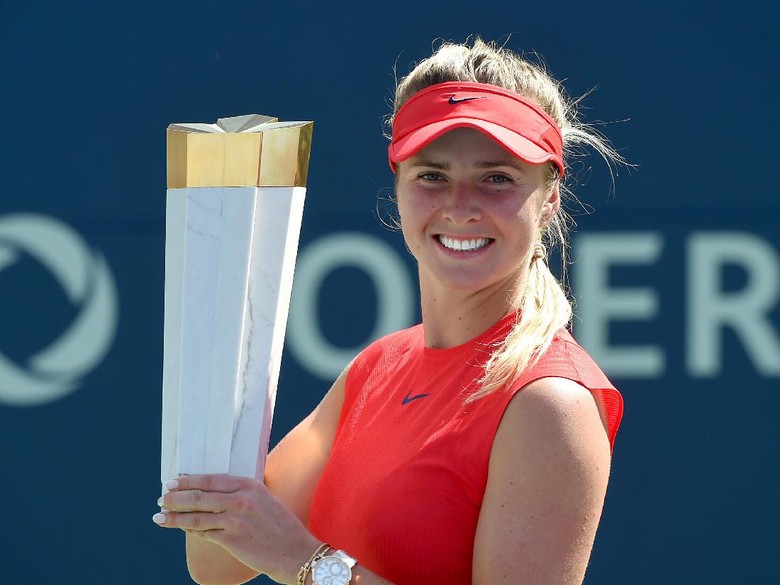 Hempaskan Wozniacki, Svitolina Rebut Gelar Juara Hempaskan Wozniacki, Svitolina Rebut Gelar Juara