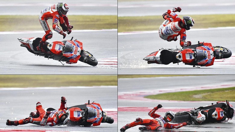 Rekor di MotoGP San Marino: 141 Crash Rekor di MotoGP San Marino: 141 Crash