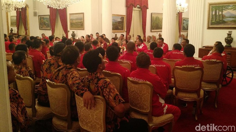 Jokowi Minta Indonesia Finis Peringkat Kelima di Asian Para Games 2018 Jokowi Minta Indonesia Finis Peringkat Kelima di Asian Para Games 2018