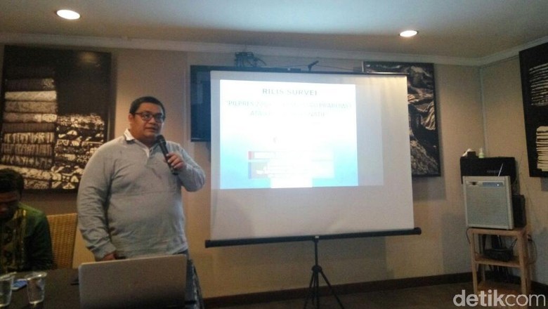 Median: Elektabilitas Edy 33,1% Djarot 19% JR Saragih 10,6% Median: Elektabilitas Edy 33,1% Djarot 19% JR Saragih 10,6%