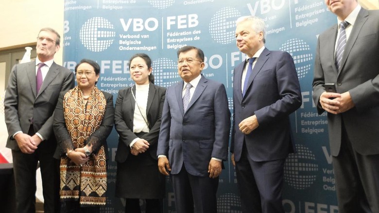 Kesepakatan Rp 6 Triliun Usai JK Bertemu Kadin Belgia Kesepakatan Rp 6 Triliun Usai JK Bertemu Kadin Belgia