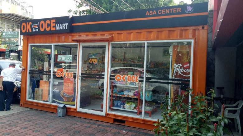 Gerai OK OCE Mart di Bawah Pengawasan Indra Uno