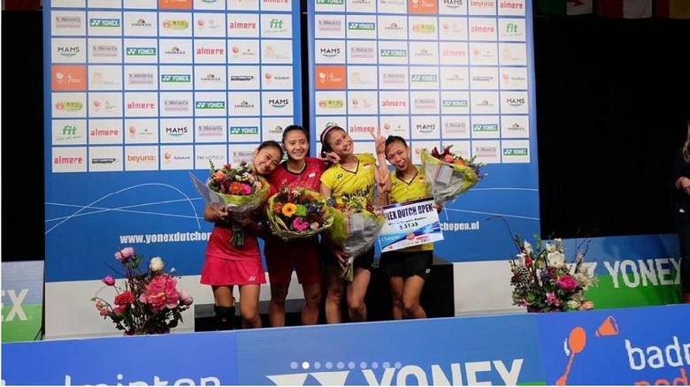 Rizki/Della Juara di Belanda