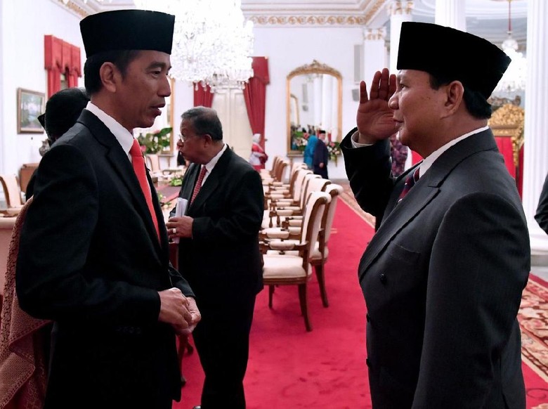 Survei Populi: Elektabilitas Jokowi 49,4%, Prabowo 21,7% Survei Populi: Elektabilitas Jokowi 49,4%, Prabowo 21,7%