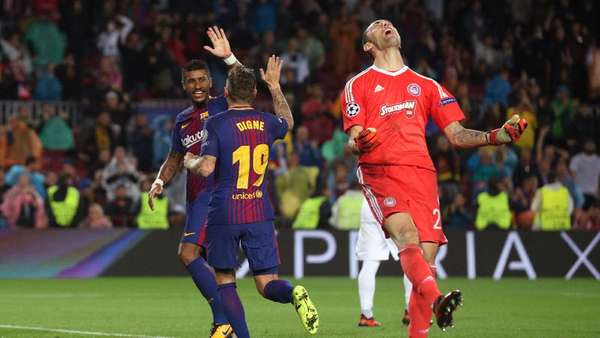 Kalahkan Olympiakos, Barcelona Masih Sempurna Kalahkan Olympiakos, Barcelona Masih Sempurna