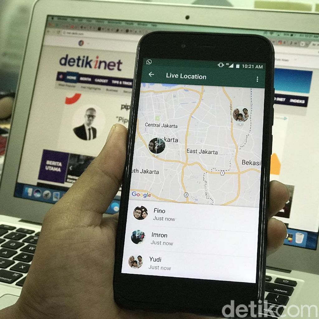 Komentar Kocak Netizen Soal Live Location WhatsApp Komentar Kocak Netizen Soal Live Location WhatsApp