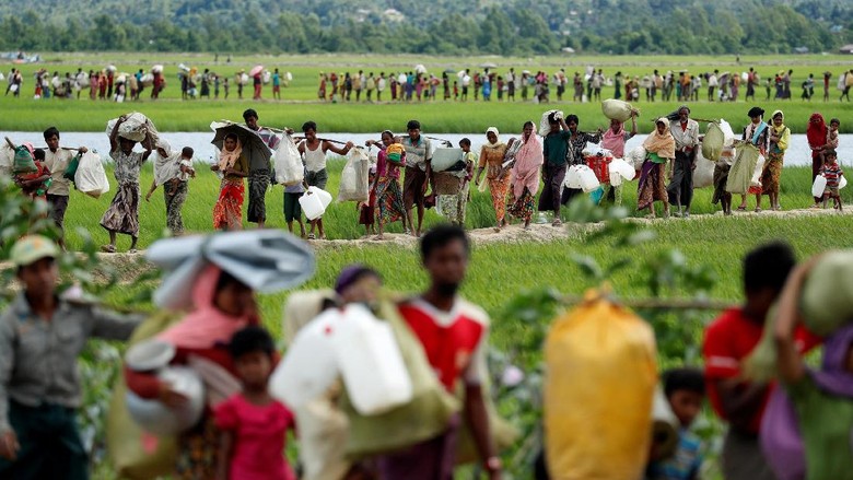 Lebih dari 600 Ribu Pengungsi Rohingya Telah Tiba di Bangladesh Lebih dari 600 Ribu Pengungsi Rohingya Telah Tiba di Bangladesh
