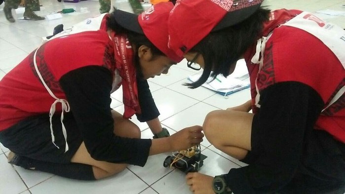 Foto: Lomba Merakit Robot Tingkat Regu Pramuka Penggalang Foto: Lomba Merakit Robot Tingkat Regu Pramuka Penggalang