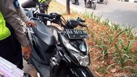 Kabur Hindari Operasi Zebra Motor Evan Disita Polisi