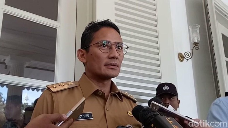 Image result for Foto: Wagub DKI Jakarta Sandiaga Salahudin Uno (Zhacky-detikcom)