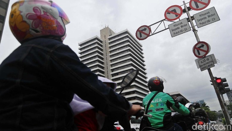 Polda: Pembatasan Motor di Thamrin Efektif Kurangi Macet Polda: Pembatasan Motor di Thamrin Efektif Kurangi Macet