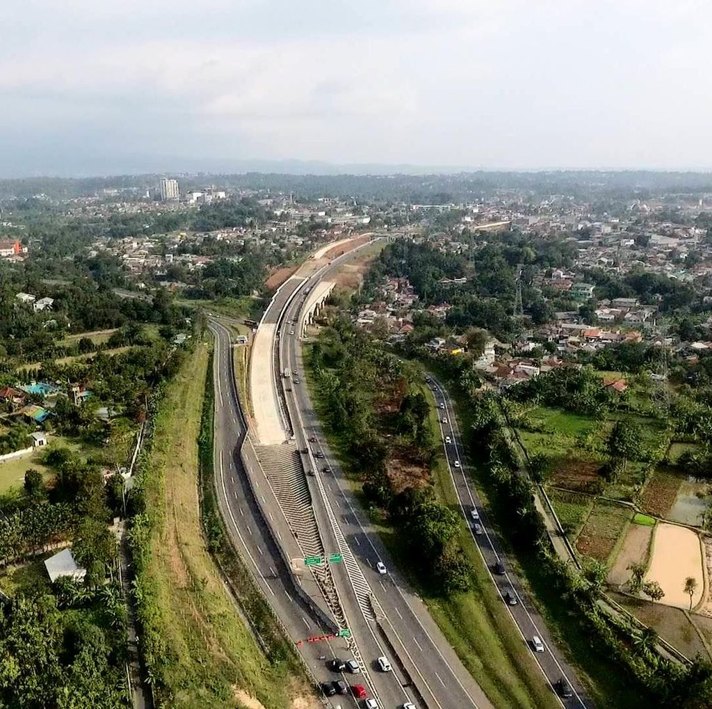 Begini Penampakan Progres Tol Bocimi yang Sempat Mangkrak Begini Penampakan Progres Tol Bocimi yang Sempat Mangkrak