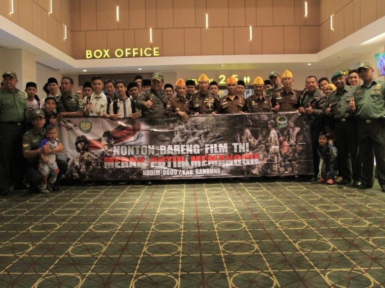 Hari Pahlawan, Kodim 0609/Kabupaten Bandung Ajak Veteran Nobar Hari Pahlawan, Kodim 0609/Kabupaten Bandung Ajak Veteran Nobar