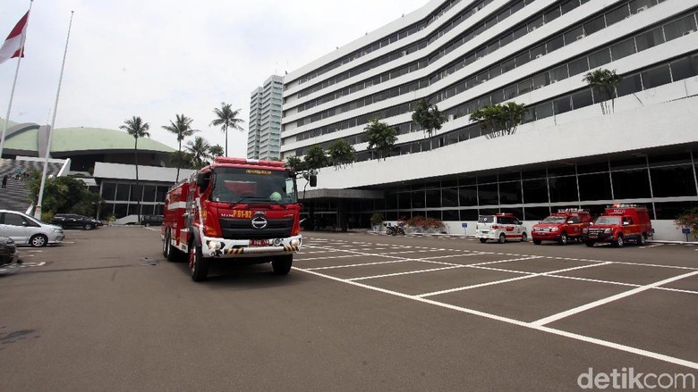 Kebakaran Kompleks Parlemen Terjadi di Gedung Pimpinan DPR