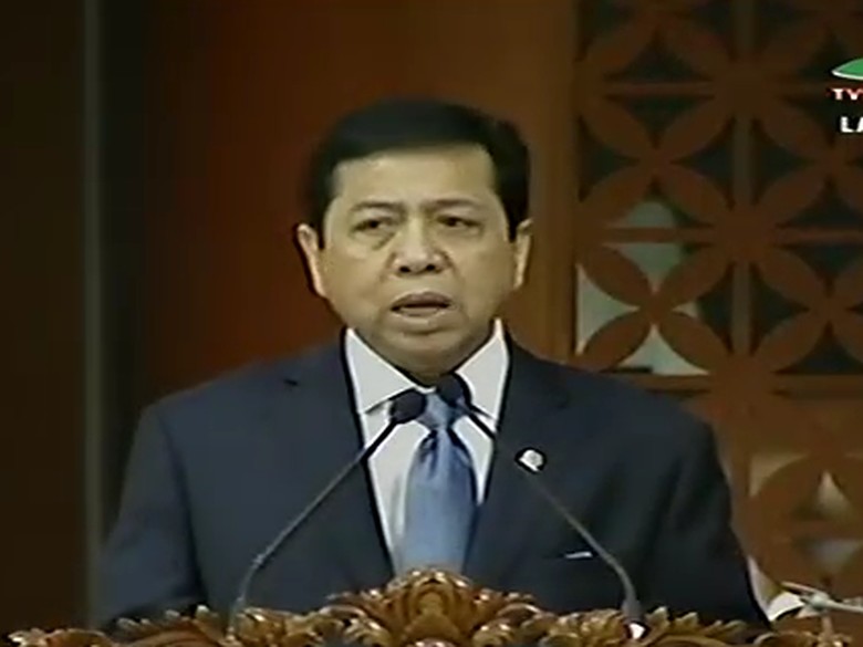 Tak Penuhi Panggilan KPK, Novanto Hadir di Paripurna DPR Tak Penuhi Panggilan KPK, Novanto Hadir di Paripurna DPR
