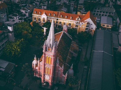 Foto: Ini Gereja Berwarna Pink Foto: Ini Gereja Berwarna Pink