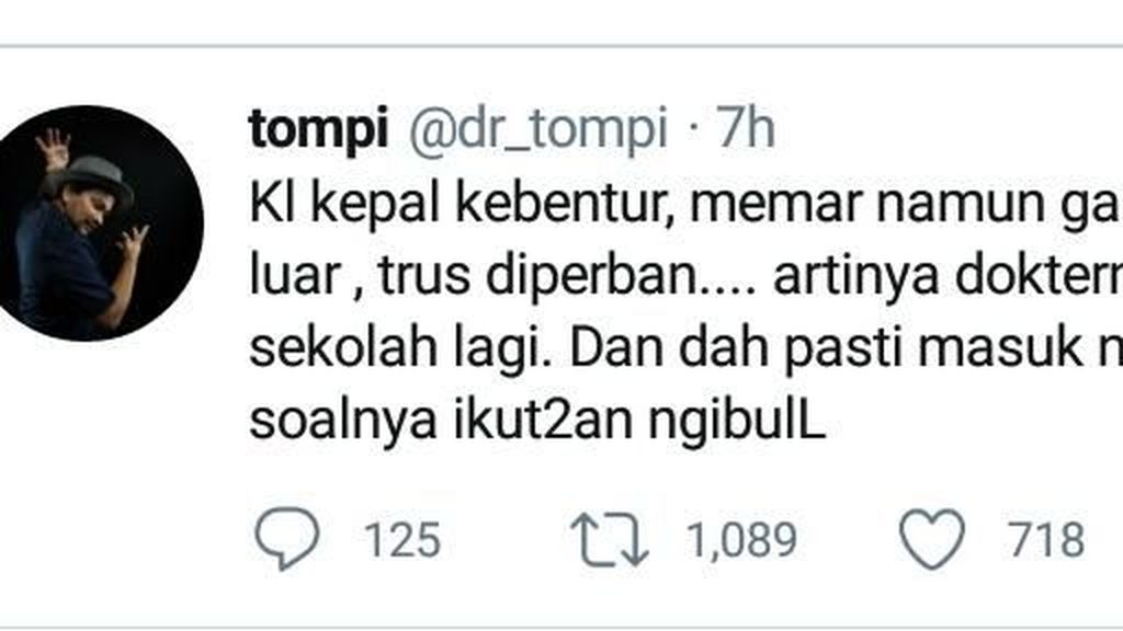Setya Novanto Diperban, Komentar dr Tompi Ini Banjir Tanggapan Setya Novanto Diperban, Komentar dr Tompi Ini Banjir Tanggapan