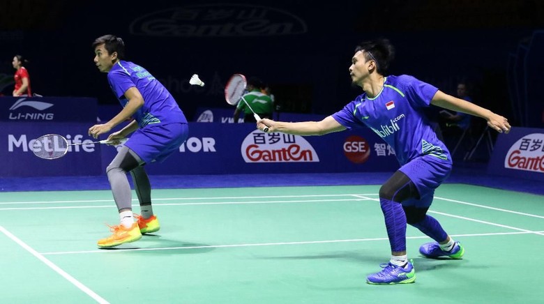 Ahsan/Rian Lewati Babak Pertama