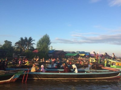 Ini Pasar Terapung Lok Baintan, Ikonnya Banjarmasin Ini Pasar Terapung Lok Baintan, Ikonnya Banjarmasin