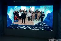 Efek 3D membuat pengunjung bisa merasakan Kutub Selatan