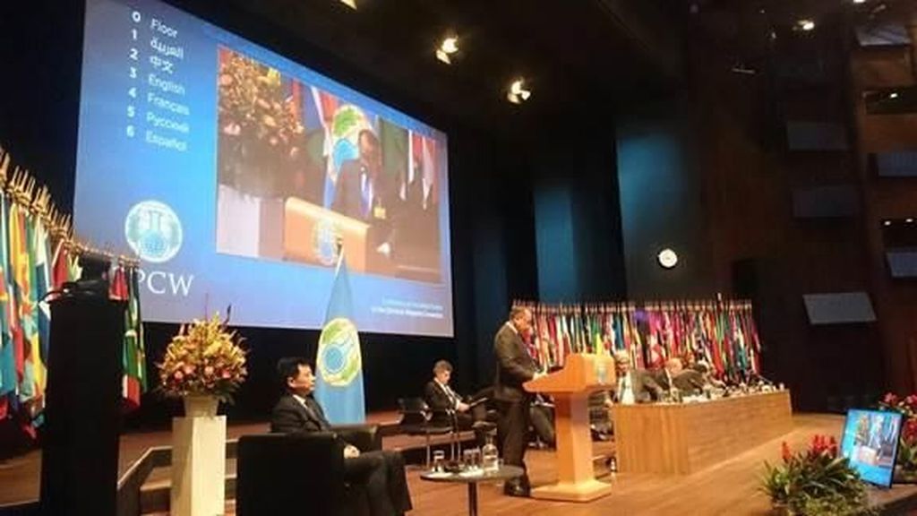 Indonesia Masuk dalam Dewan Eksekutif Organisasi Anti-Senjata Kimia Indonesia Masuk dalam Dewan Eksekutif Organisasi Anti-Senjata Kimia