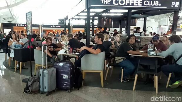 Turis Eropa Pulang karena Gunung Agung, Turis Asia Masuk ke Bali