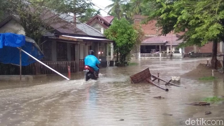 Hujan Deras Guyur Aceh Utara, Warga Was-Was Banjir Susulan Datang