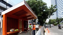 Keren, Begini Penampakan Terkini Halte Abdul Muis Keren, Begini Penampakan Terkini Halte Abdul Muis