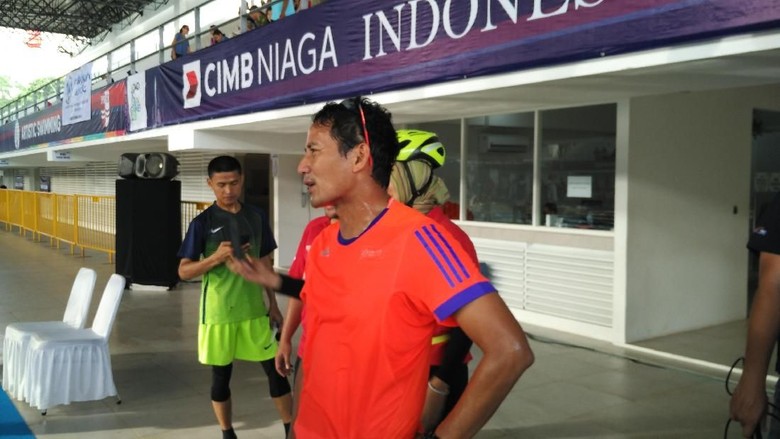 Stadion Akuatik Dipakai Latihan Atlet, Sandi Batal Adu Renang Stadion Akuatik Dipakai Latihan Atlet, Sandi Batal Adu Renang
