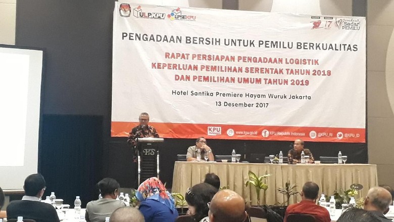 Rapat dengan Penyedia Logistik Pemilu, KPU: Tak Boleh Gratifikasi!