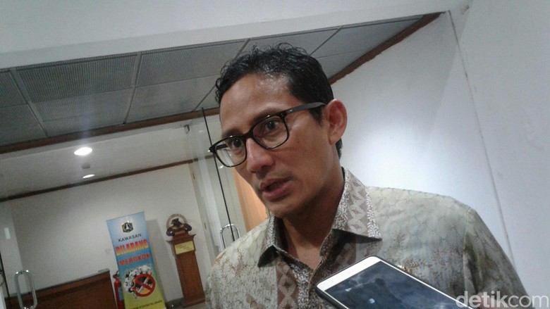 PGI Tolak Natal Bersama di Monas, ini Kata Sandiaga Uno