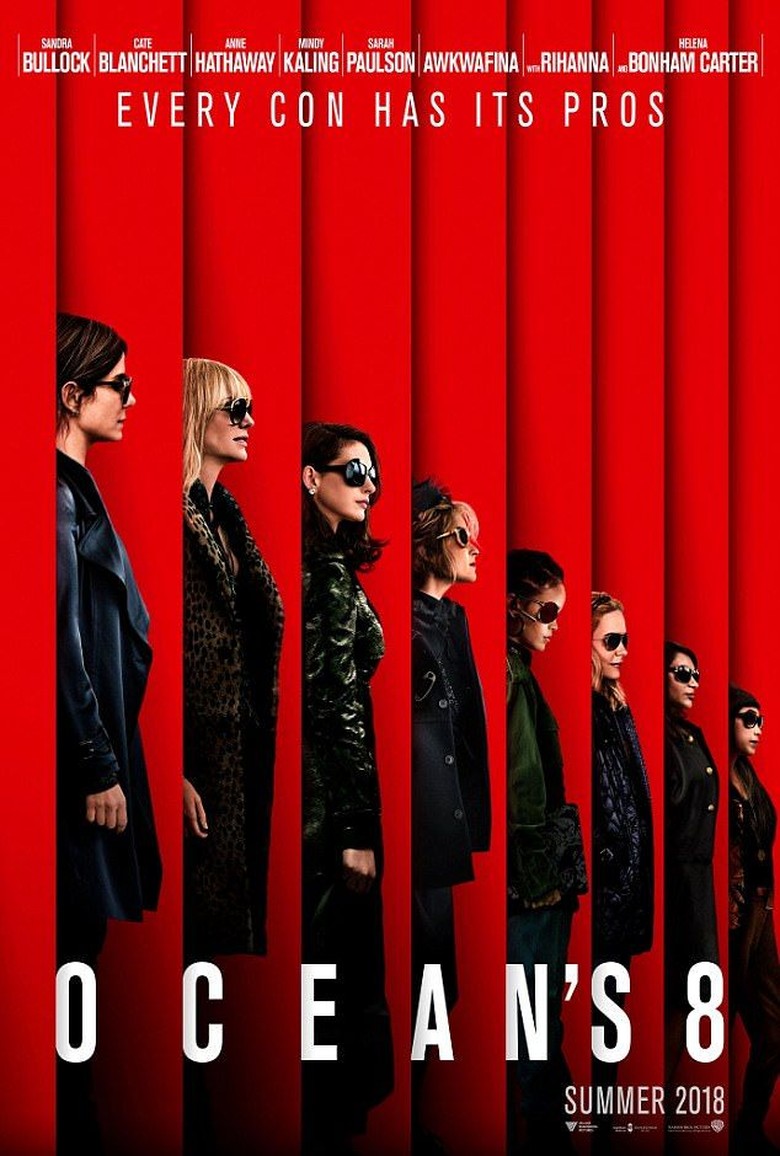 Poster Perdana Oceans 8 Menampilkan Para Pencuri Cantik Poster Perdana Oceans 8 Menampilkan Para Pencuri Cantik