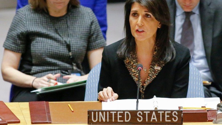 AS Veto Resolusi DK PBB yang Tolak Akui Yerusalem Ibu Kota Israel AS Veto Resolusi DK PBB yang Tolak Akui Yerusalem Ibu Kota Israel