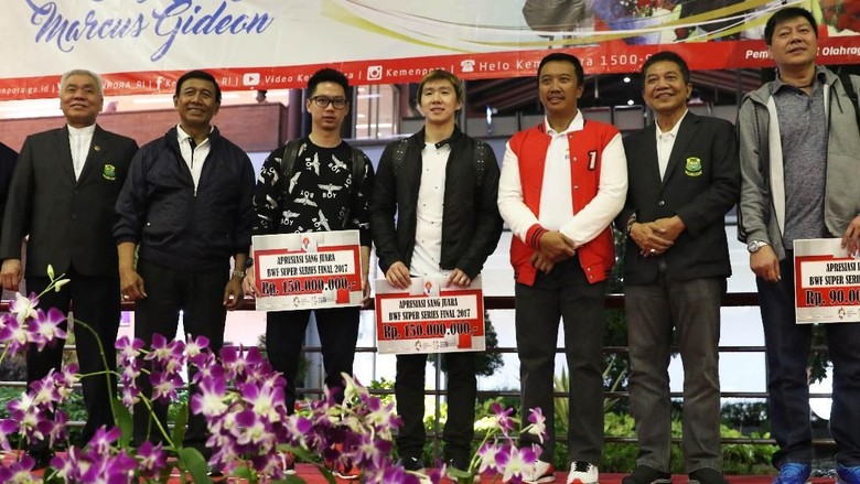 Ini Harapan Menpora untuk Kevin/Marcus di Tahun 2018 Ini Harapan Menpora untuk Kevin/Marcus di Tahun 2018