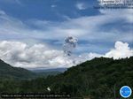 Gunung Agung Kembali Erupsi, Sempat Semburkan Asap 2,5 Km