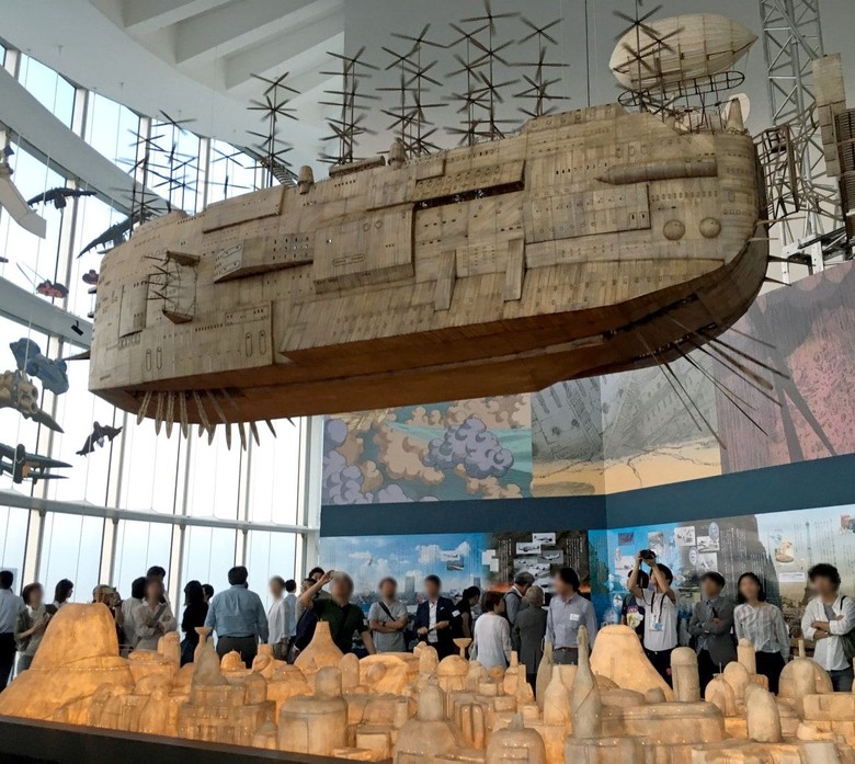 Studio Ghibli Bikin Karya Instalasi Kapal Raksasa di Museum Studio Ghibli Bikin Karya Instalasi Kapal Raksasa di Museum