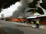 11 Kios Jagung Bakar di Lembang Ludes Terbakar