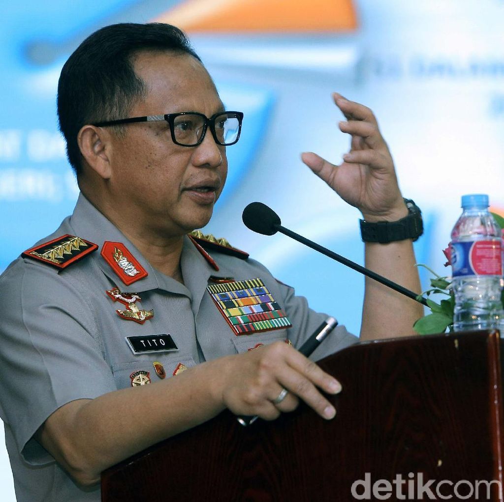 Jamin Polri Netral di Pilkada, Tito: Kita Tak Mau Korbankan Institusi Jamin Polri Netral di Pilkada, Tito: Kita Tak Mau Korbankan Institusi