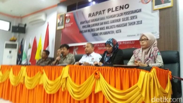 Pasangan Danny-Indira Lolos Maju Peseorangan di Pilwalkot Makassar Pasangan Danny-Indira Lolos Maju Peseorangan di Pilwalkot Makassar