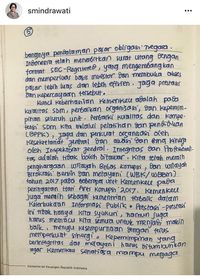 Surat Akhir Tahun Sri Mulyani