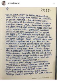 Surat Akhir Tahun Sri Mulyani