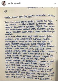Surat Akhir Tahun Sri Mulyani