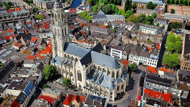 Foto: Suasana Kota Breda di Belanda (Instagram/Breda van Boven) Foto: Suasana Kota Breda di Belanda (Instagram/Breda van Boven)