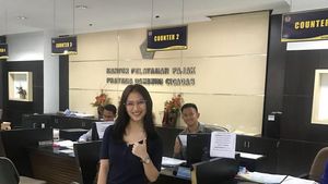 Melody JKT48 Datangi Kantor Pajak