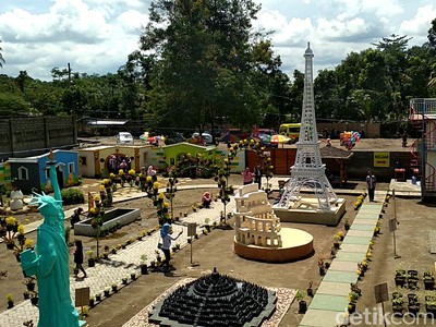 Baru! Blitar Punya Miniatur Colosseum hingga Piramida Baru! Blitar Punya Miniatur Colosseum hingga Piramida