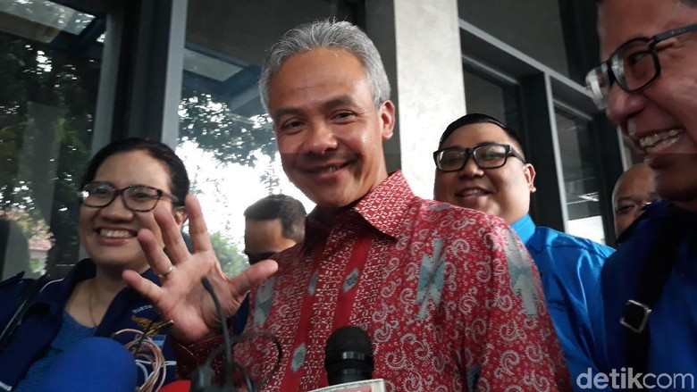 Didukung PDIP-Nasdem-PD, Ganjar: Mungkin Besok Ada 2 Parpol Lagi