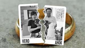 Sah! Ahok-Vero Cerai