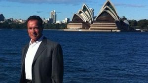 Foto: Ketika 'Terminator' Pergi Liburan