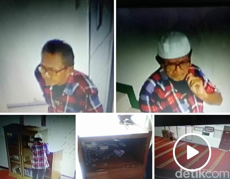 Pria Gaek Pembongkar Kotak Amal Masjid Sudah 5 Kali Beraksi Pria Gaek Pembongkar Kotak Amal Masjid Sudah 5 Kali Beraksi