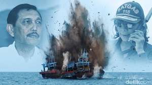 Luhut Minta Susi Setop Tenggelamkan Kapal
